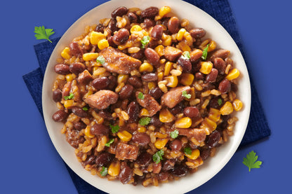 Miss Olive’s Chicken Tinga & Rice Meal, 6 Pack (6/10.5 oz Trays – K12) – Heat & Serve Microwave Meals – Ready-to-Eat Entrées – High Protein, Shelf-Stable, Convenient Lunch & Dinner