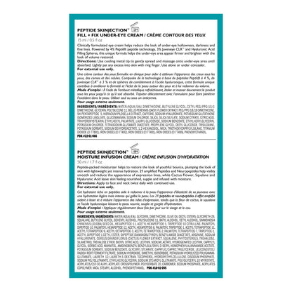 Peter Thomas Roth | Full-Size Peptide Skinjection™ Solutions 2-Piece Face & Eye Kit | Anti-Aging Peptide Skincare Set, Under-Eye Cream and Moisturizer
