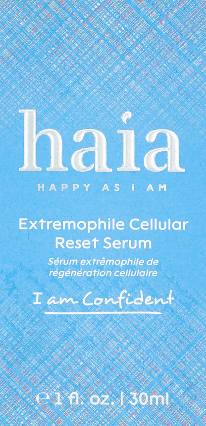 haia "I am Confident" - Extremophile Cellular Reset Serum