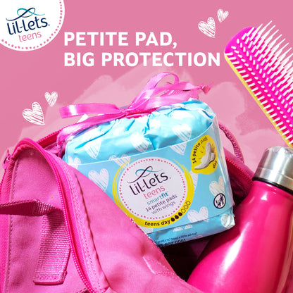 Lil-Lets Day and Night Teens Pads Bundle with Lil-Lets Teens Day Pads X 70 Count and Lil-Lets Teens Night Pads X 50 Count