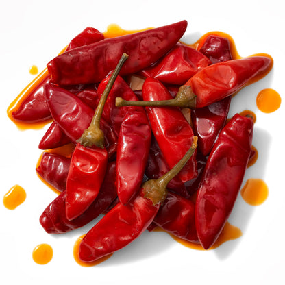 Roland Foods Whole Calabrian Chili Peppers in Oil, Specialty Imported Food, 33.5 Ounce, Pack of 1