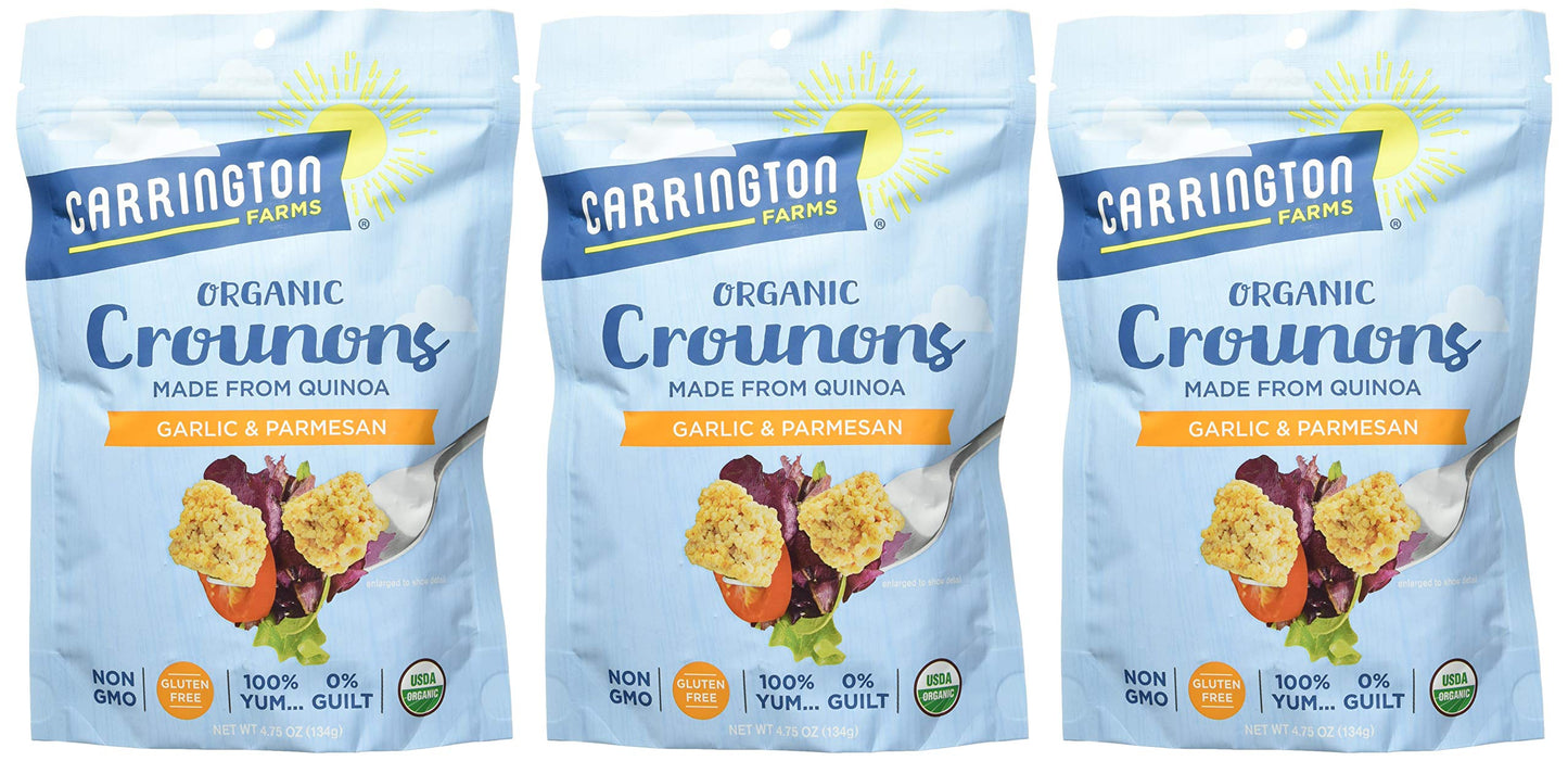 Carrington Farms Crounons Garlic & Parmesan