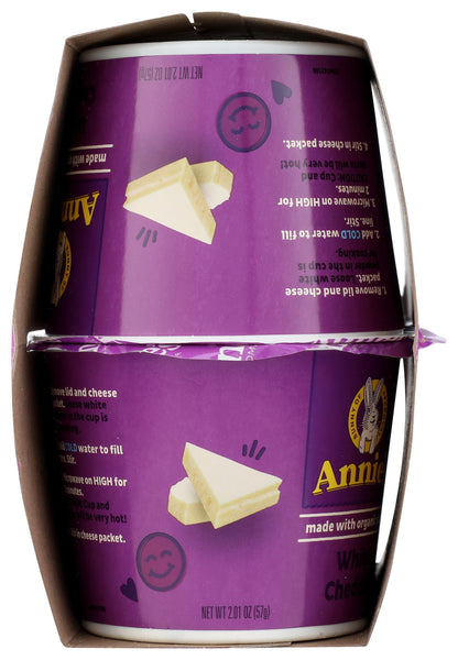 Annie'S Homegrown, Mac Cheese White Cheddar 4 Pack, 8.04 Ounce