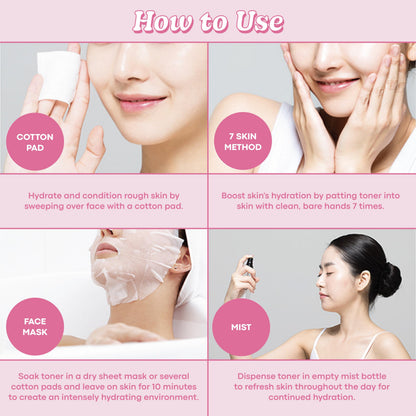 TONYMOLY Wonder Ceramide Mochi Milky Toner – 5,000 ppb Ceramide Barrier Repair Toner for Dry & Sensitive Skin – Hydrating Korean Glass Skin Essence, 16.9 fl oz / 500ml Value Size