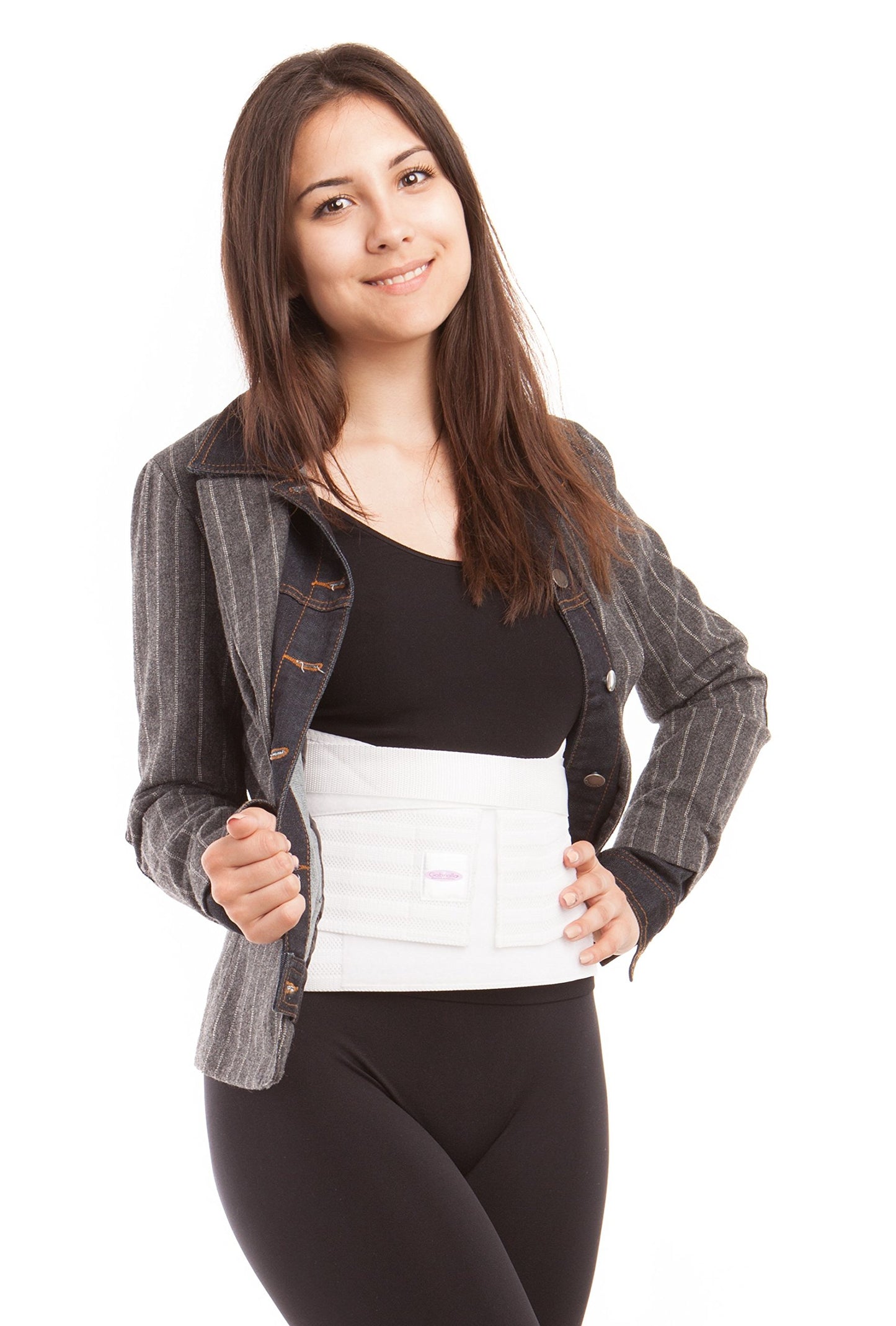 GABRIALLA Mid and Lower Back Posture Corrector for Women TLSO-250: X-Large