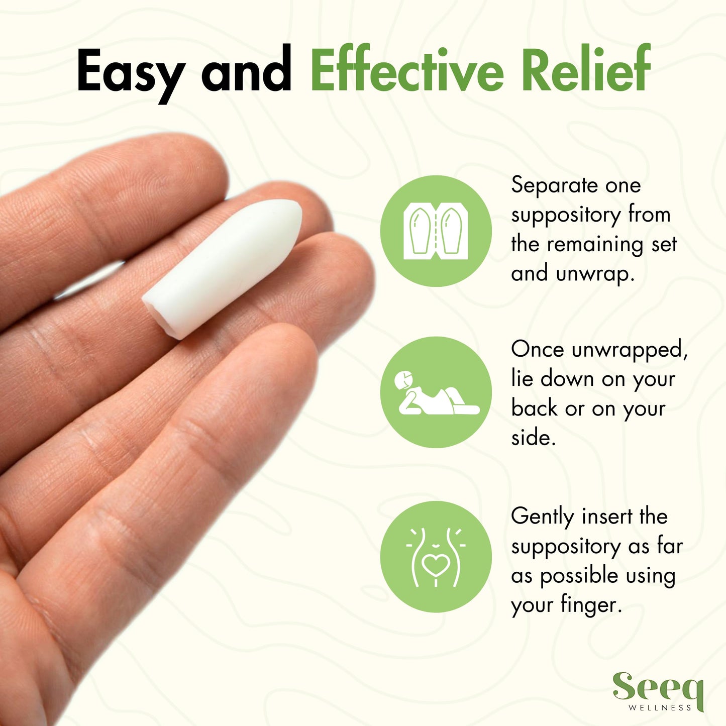 Vitamin E Suppositories - Vaginal Dryness and Iritation Relief - Menopause Support - All Natural Feminine Care - 35 IU - 24 Count
