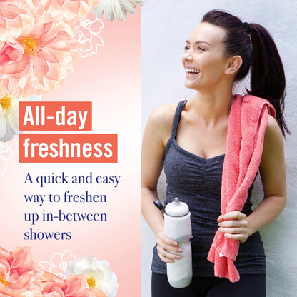 Vagisil Scentsitive Scents Multipack, Daily Intimate Feminine Wash (12 oz.), and Dry Wash Deodorant Spray for Women (2.6 oz.) - Peach Blossom Scent