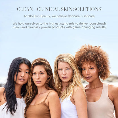 Glo Skin Beauty Bio-Renew EGF Neck Cream - Epidermal Growth Factor Neck + Décolleté Cell Repairing Formula, Reduce the Appearance of Wrinkles, Fine Lines Crepey & Sagging Skin