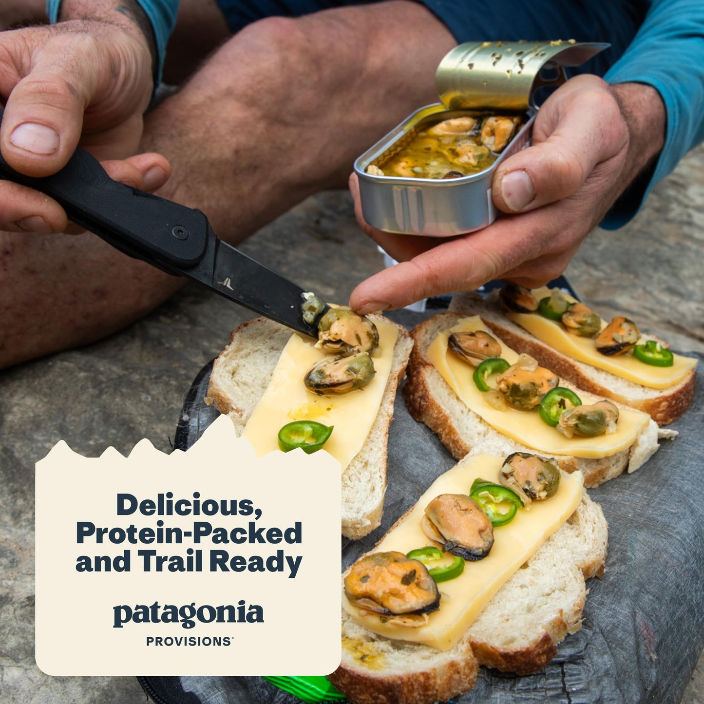Patagonia Provisions - Spicy Mussels in Extra Virgin Olive Oil | Responsibly sourced | 18g Protein & Gluten Free