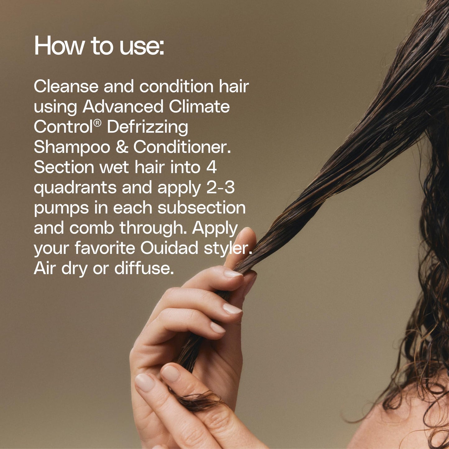 Ouidad Advanced Climate Control Curl Miracle Treatment, Heat Protection & UV Defense, No Heat Required for Glass-like Curls, For All Hair Types, 4 Fl Oz