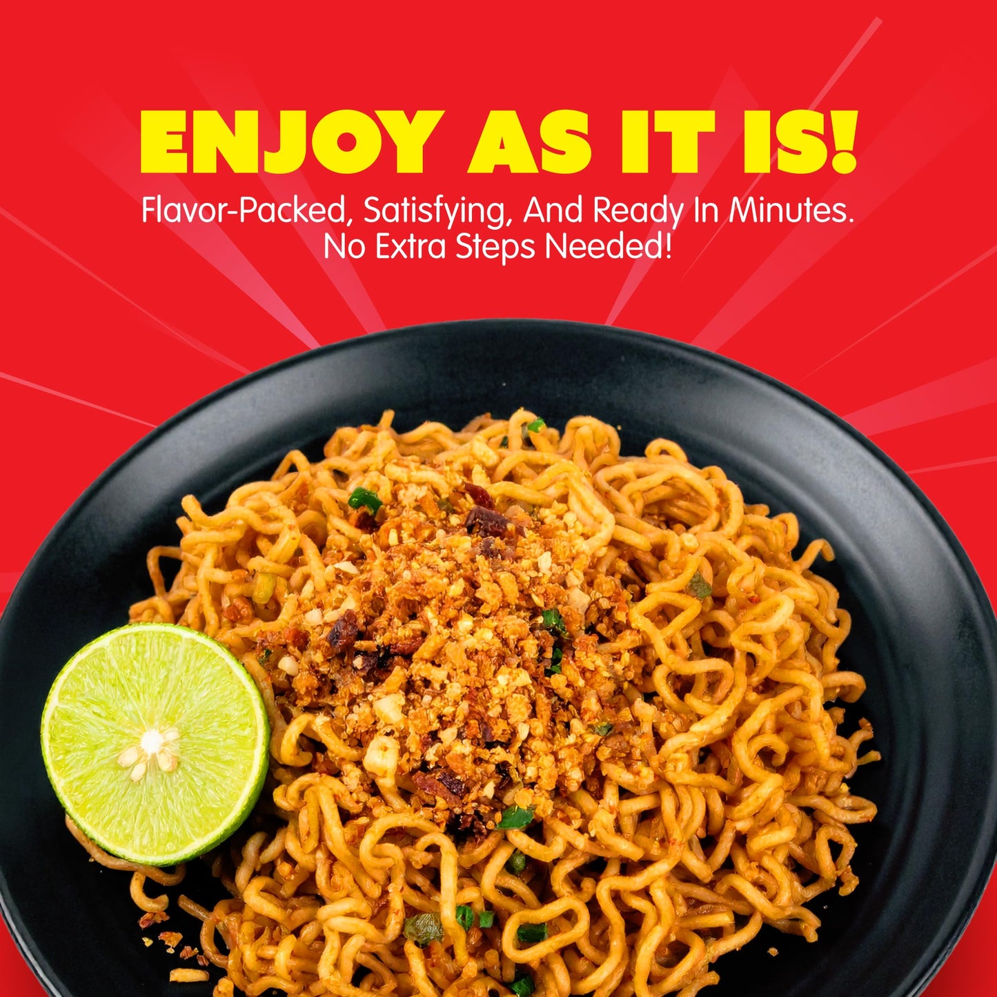 Mi Sedaap - Ayam Bakar Limau - Instant Fried Noodle Grilled Chicken Lime Flavor 3.1 Oz (Pack of 5)