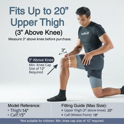Knee Brace Meniscus Tear Support For Arthritis Acl, Mcl Pain Patented 4-way Adjustable Wraparound Strap Dual Side Stabilizer For Patella Stability Size