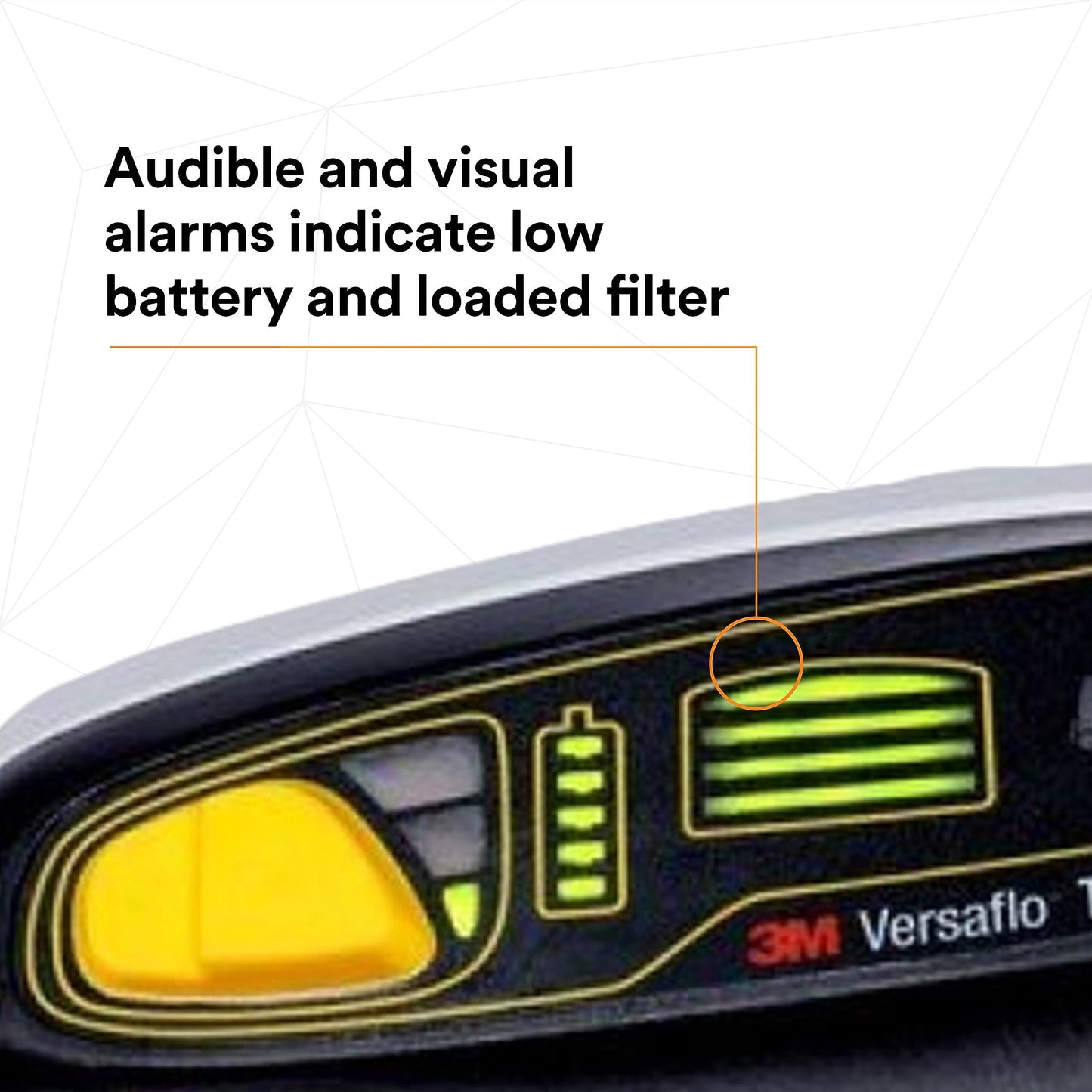 3M PAPR Respirator, Versaflo Powered Air Purifying Respirator Easy Clean Kit, TR-800-ECK, Intrinsically Safe, NIOSH Approved, Ready to Use All-in-One Respiratory Protection for Particulate