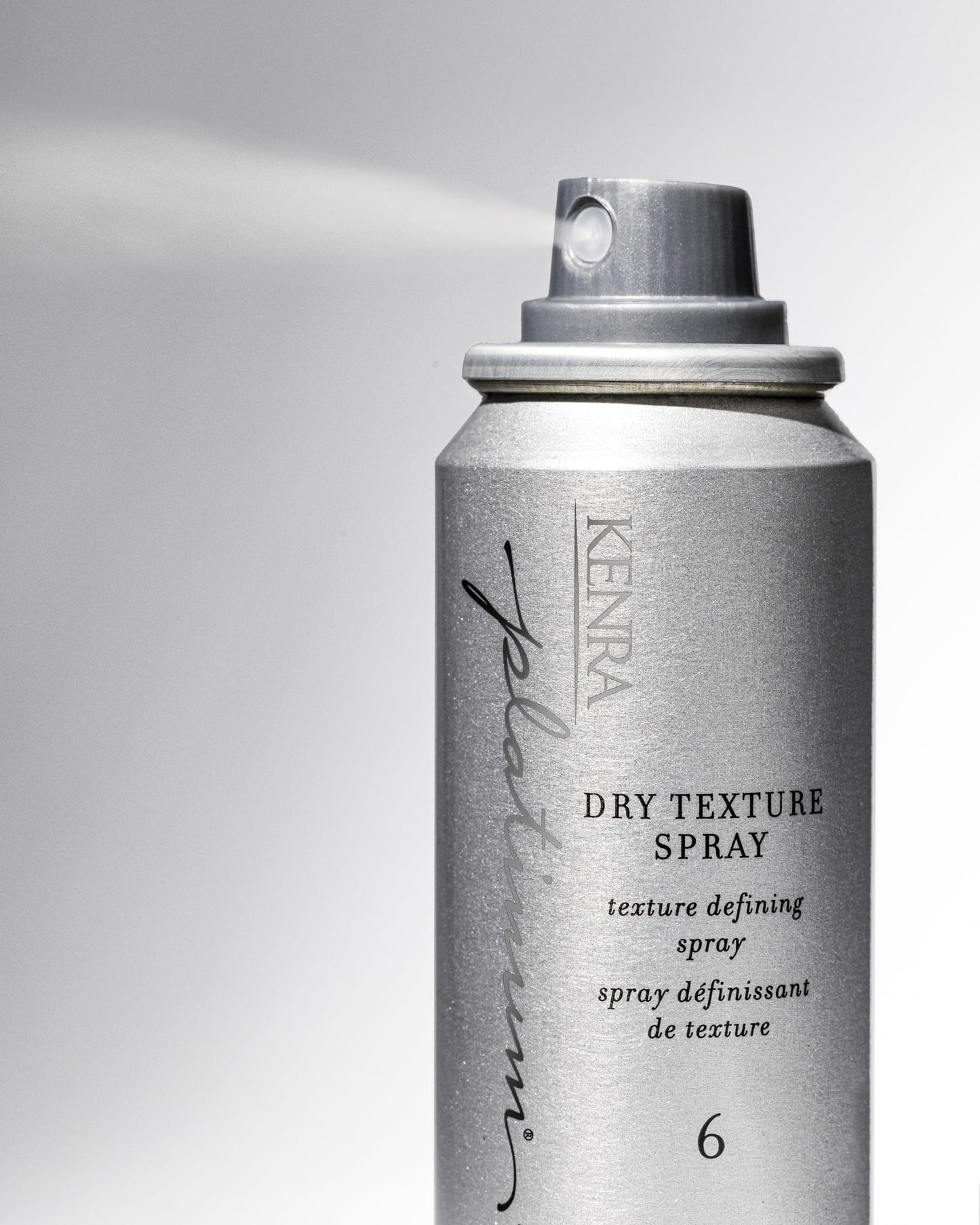 Kenra Platinum Dry Texture Spray 6 | Texture Defining Styler | Increases Texture & Fullness | Absorbs Oils & Impurities | Ultra-Lightweight, Non-Drying Formulation | All Hair Types