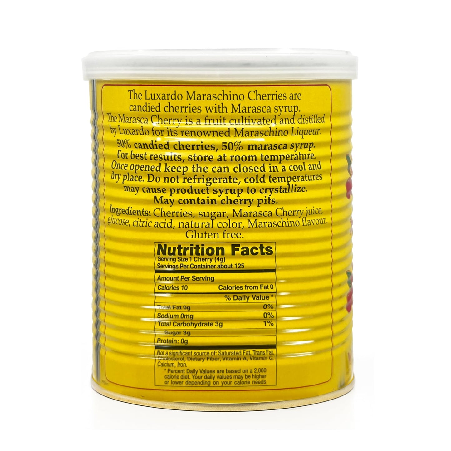 Luxardo Gourmet Maraschino Cherries, 2.2 lbs can