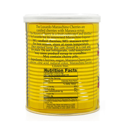 Luxardo Gourmet Maraschino Cherries, 2.2 lbs can