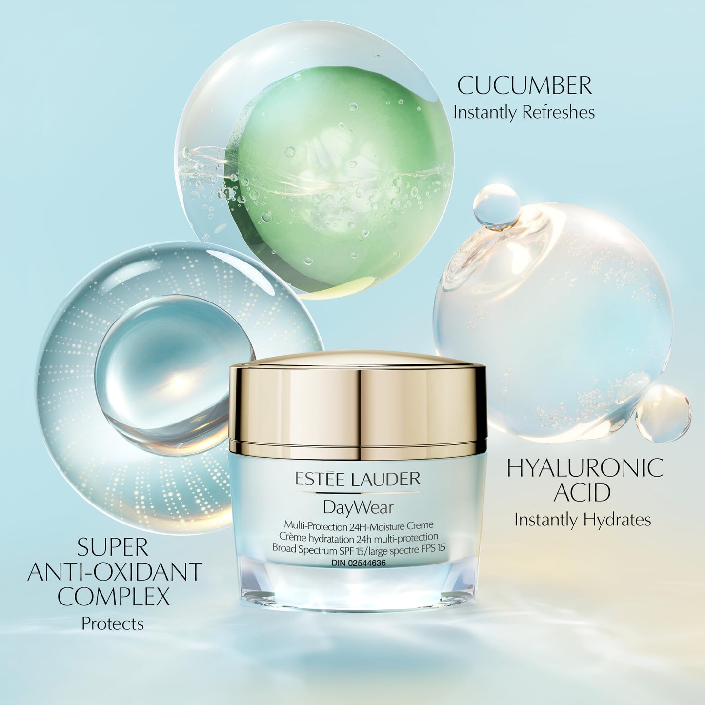 Estée Lauder DayWear Multi-Protection Anti-Oxidant 24H-Moisture Cream SPF 15 | Anti-Aging Moisturizer | Face Moisturizer