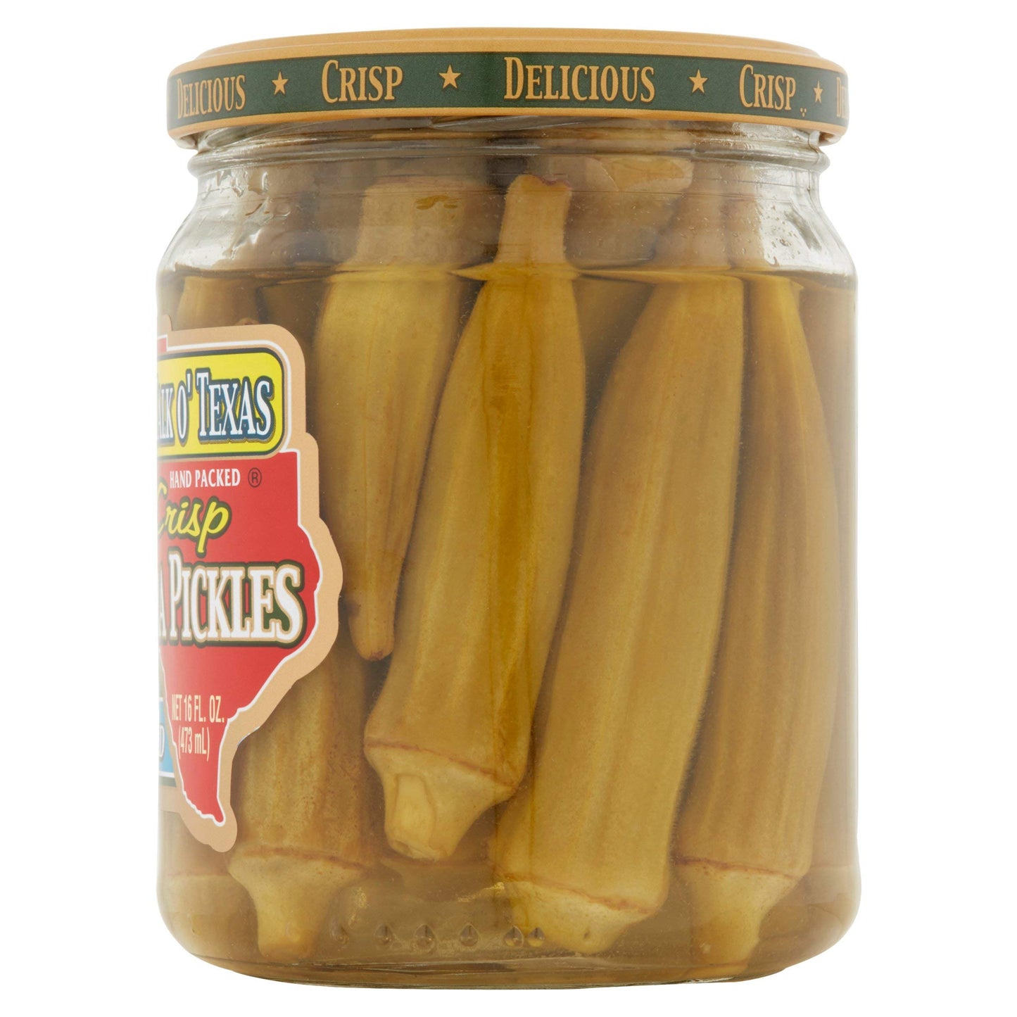 Talk O Texas Okra Pickled Mild (2 count) (Pack of 2)