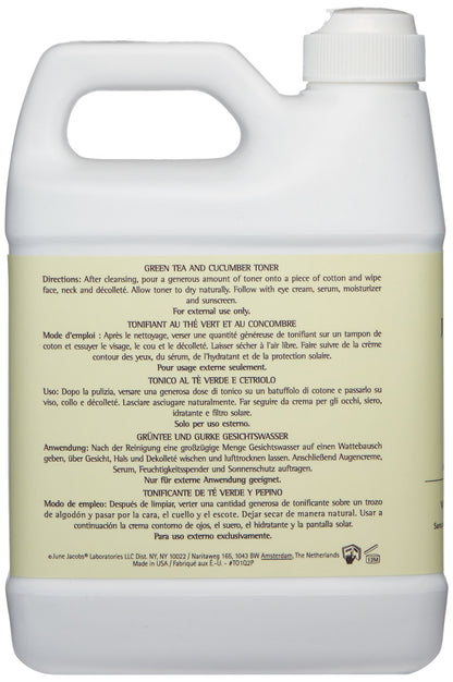 June Jacobs Green Tea and Cucumber Toner, 32 Fl Oz