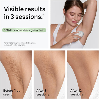 Braun IPL Mini, Silk·Expert Mini, IPL Hair Removal for Women and Men, Permanent Laser Hair Reduction At-Home, IPL1115