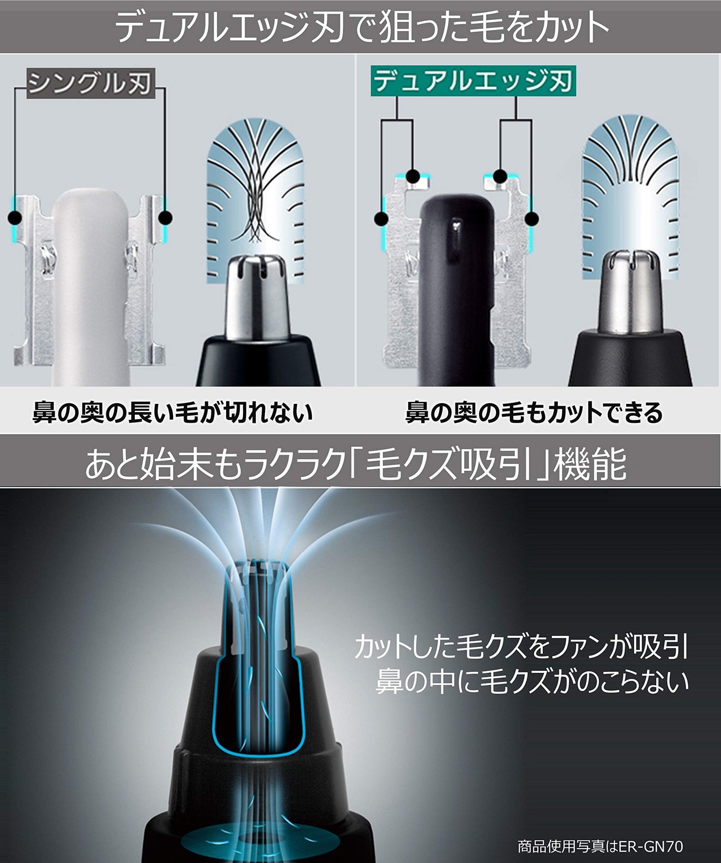 Panasonic ER-GN11-K etiquette cutter