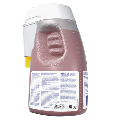 Diversey 101105267 Final Step Sanitizer, No Rinse Food Contact Sanitizer for Dishes, Utensils & Equipment, Unscented, Concentrate Optifill, 2.5-Liters
