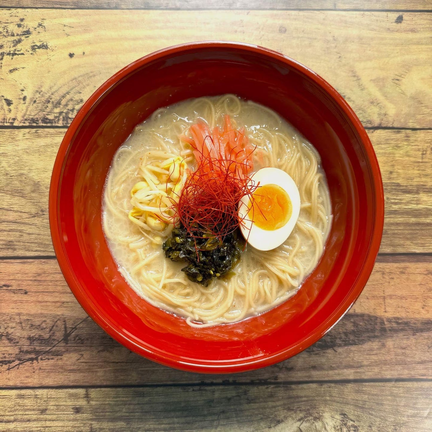 Genkido Gluten-Free Tonkotsu-Style Ramen Set (2 Servings × 2 Packs) – Vegan Japanese Brown Rice Noodles with Plant-Based Pork-Style Soup | Allergen-Free Ramen | Made in Kumamoto, Japan