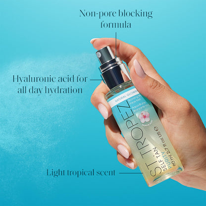 St. Tropez Self Tan Purity Face Mist, Natural Sunkissed Glow Face Tan with Hyaluronic Acid & Antioxidants, Vegan, Natural & Cruelty Free Face Care, 2.7 Fl Oz