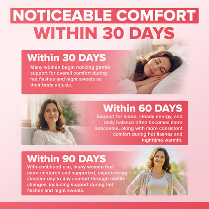 BeeFriendly™ Vaginal Moisturizer + Menopause Support Supplement | Complete Midlife Comfort Bundle
