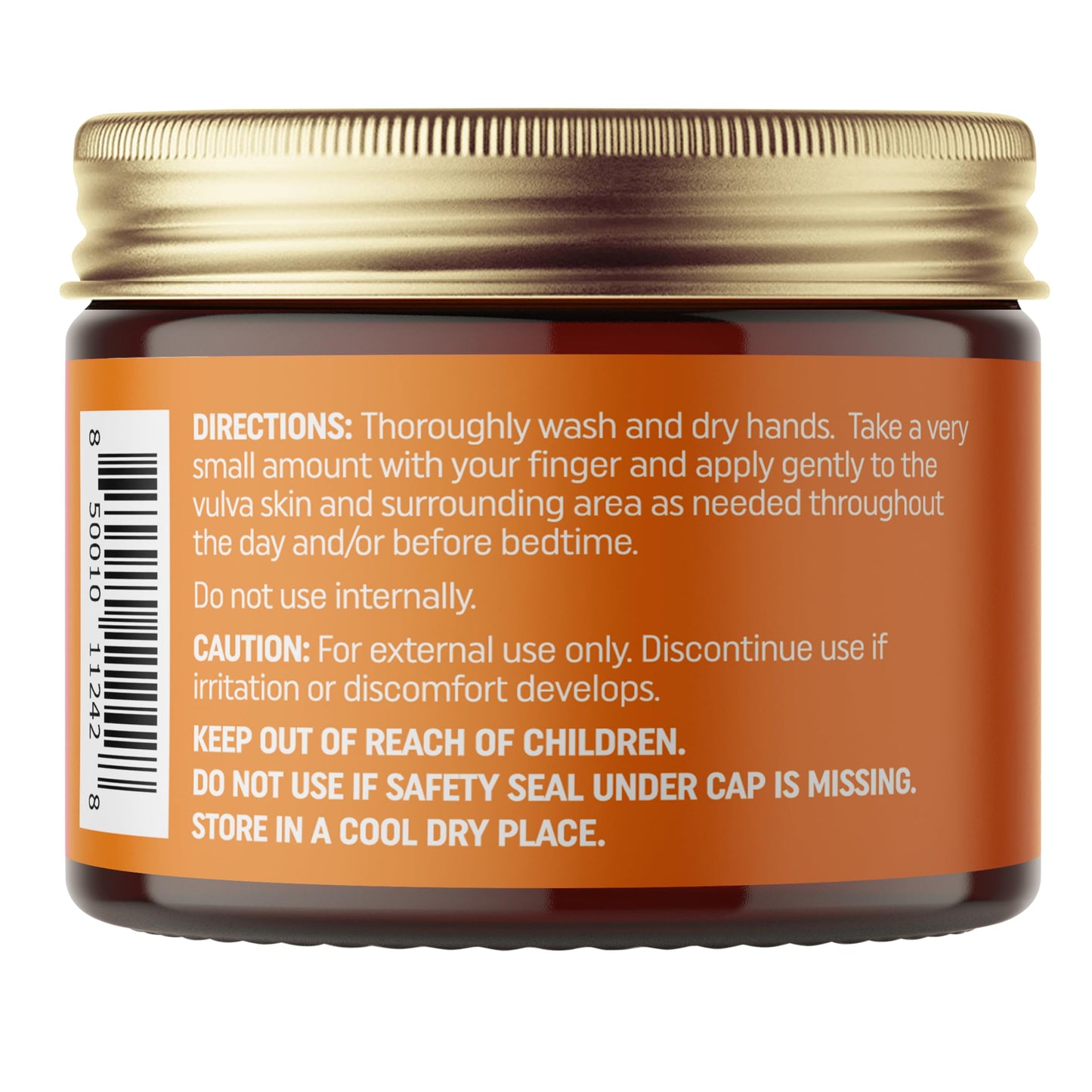 NewLife Naturals Certified Organic Vulva Balm with Calendula & Vitamin E Moisture Support - Itching, Irritation, and Dryness | Estrogen-Free Intimate Feminine Care | 2 Oz