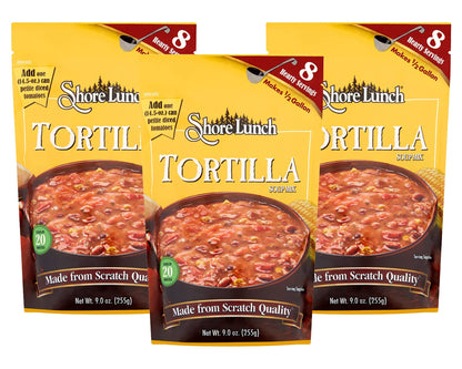 Shore Lunch Tortilla Soup Mix, 9-ounces (Pack of3)