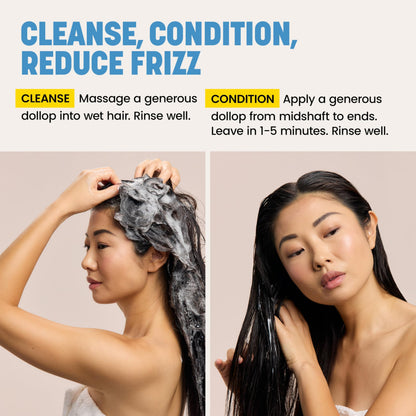 Drybar Liquid Glass Smoothing Conditioner | Reduces Frizz, Adds a Smooth & Shiny Finish, Lightweight Formula for all Hair Types, Vegan & Cruelty Free