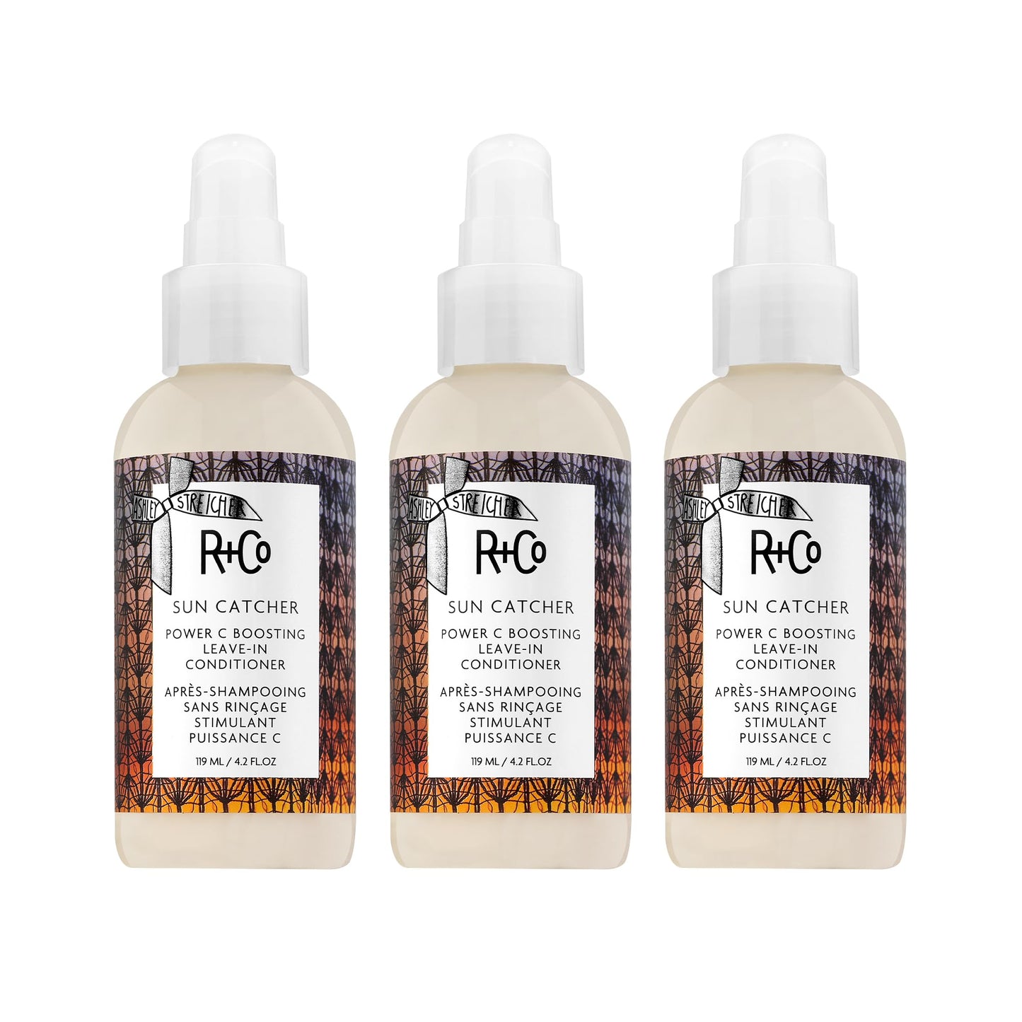 R+Co SUN CATCHER Vitamin C Leave-In Conditioner – Hydrating & Detangling Hair Treatment, Adds Shine & Protects Hair, All Hair Types