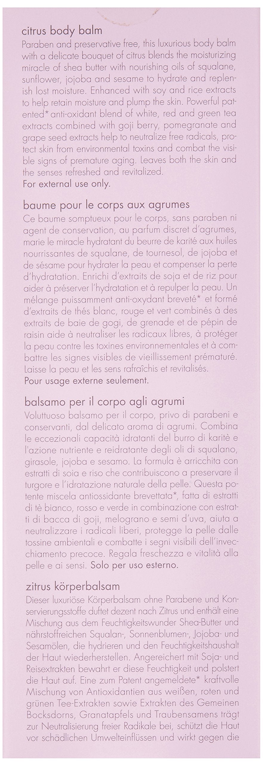 June Jacobs Citrus Body Balm, 6.7 Fl Oz