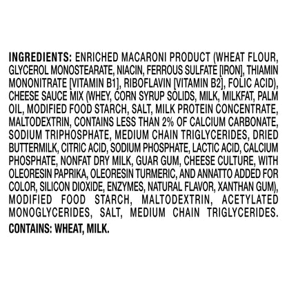 Kraft Mac & Cheese, 1 Big Bowl, for Easy Dinner or Dinner Sides, Original Flavor, No Artificial Flavors, Preservatives or Dyes, 3.5 oz