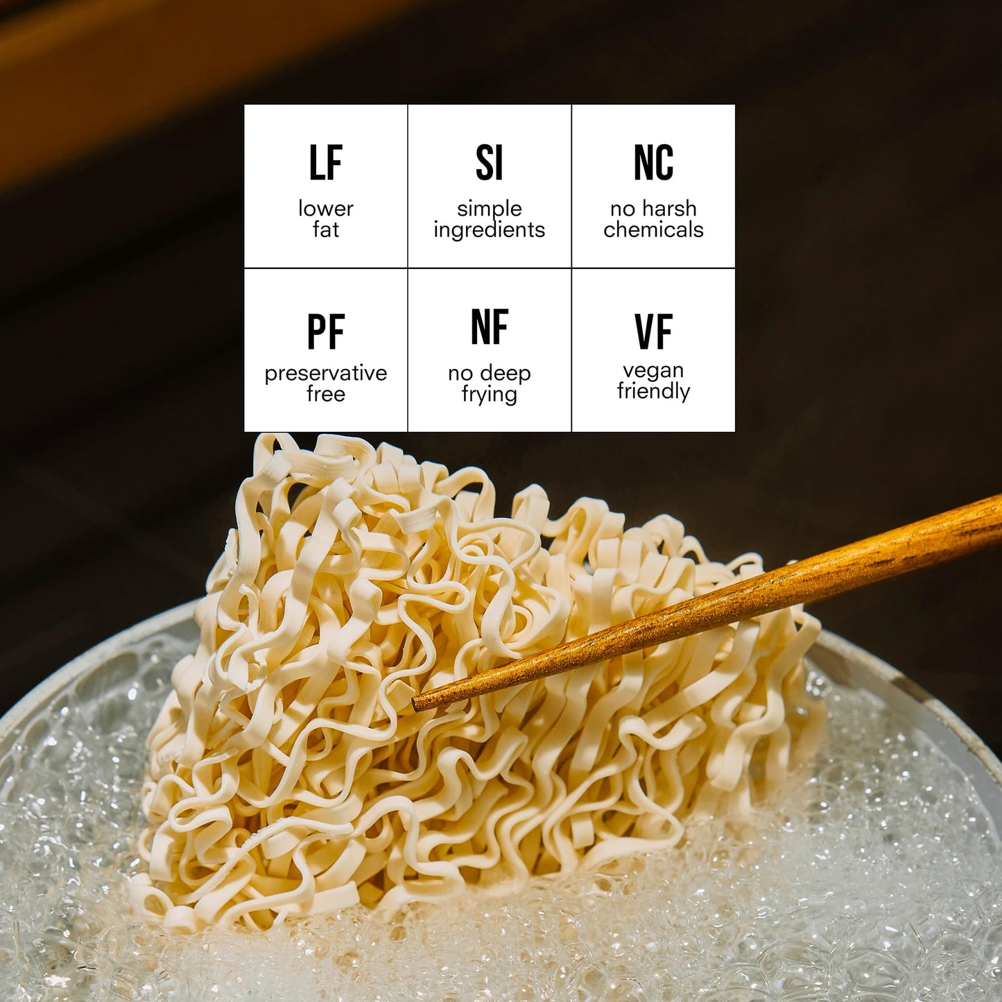 Public Goods Ramen Noodles | Brothless Vegan & Vegetarian Instant Ramen | Healthy, High Protein Asian Noodle | Preservative Free | No Added MSG | Spicy Sesame Oil (10 Pack)