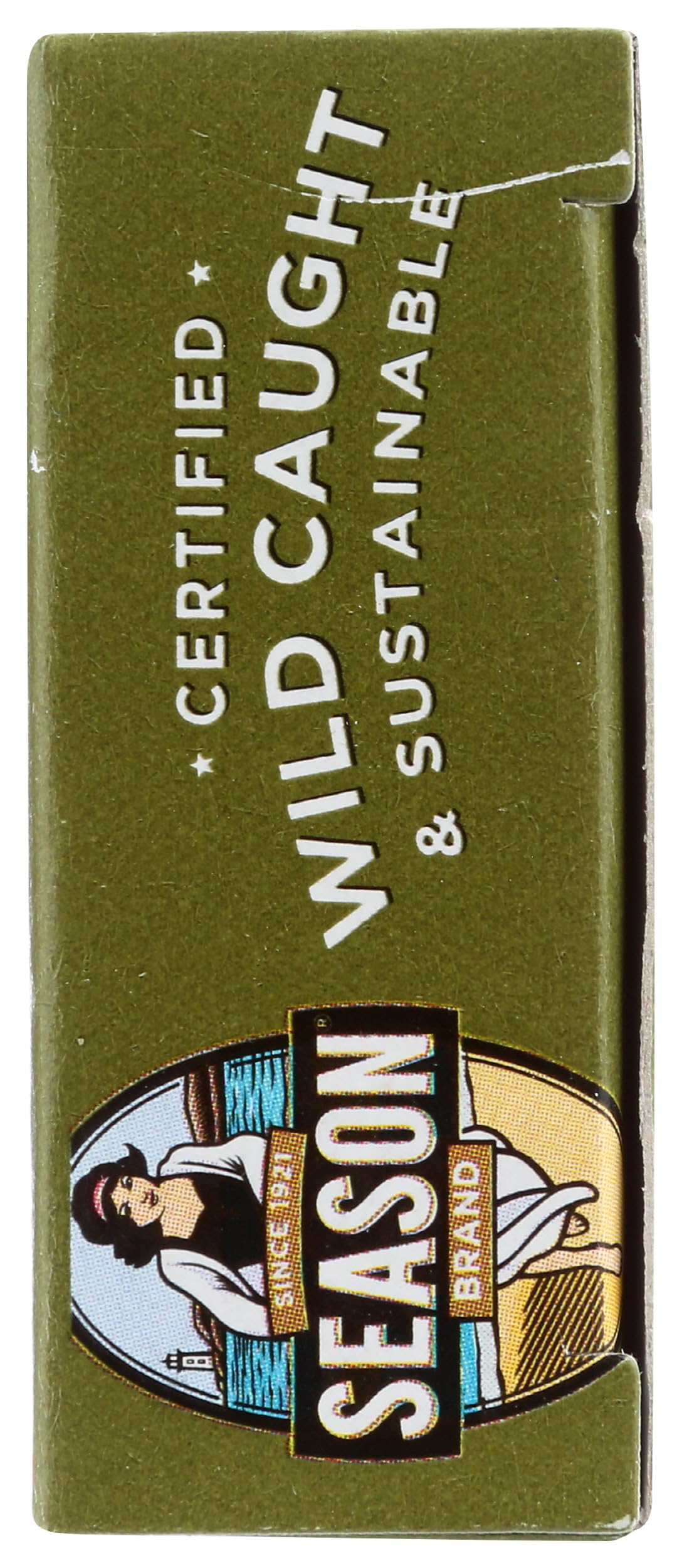 Season Brand Flat Fillets of Anchovies in Olive Oil, 2 oz