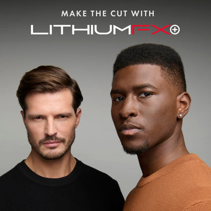 LithiumFX Cord/Cordless Lithium Ergonomic Hair Clippers for Men