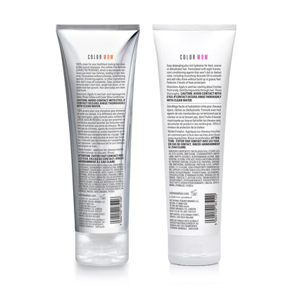 COLOR WOW Dream Clean Duo - 100% clean, sulfate-free COLOR SECURITY SHAMPOO and weightless COLOR SECURITY CONDITIONER| Achieve Super Glossy, Hydrated Hair