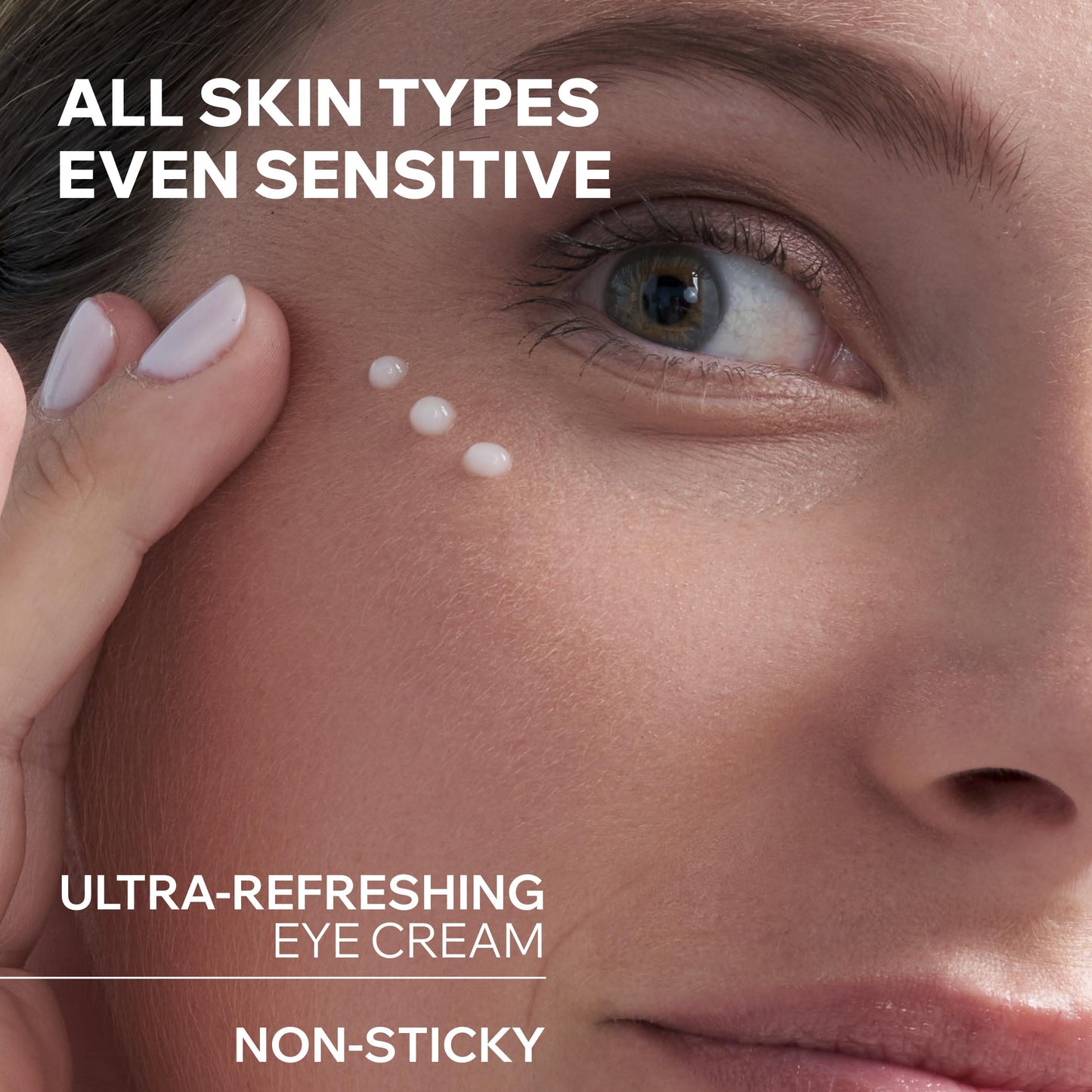 Uriage Eau Thermale Water Eye Cream With Hyaluronic Acid, Reduces Puffinesses & Dark Circles, Ultra-Refreshing Eye Care, Fragrance-Free, Ophthalmologically Tested
