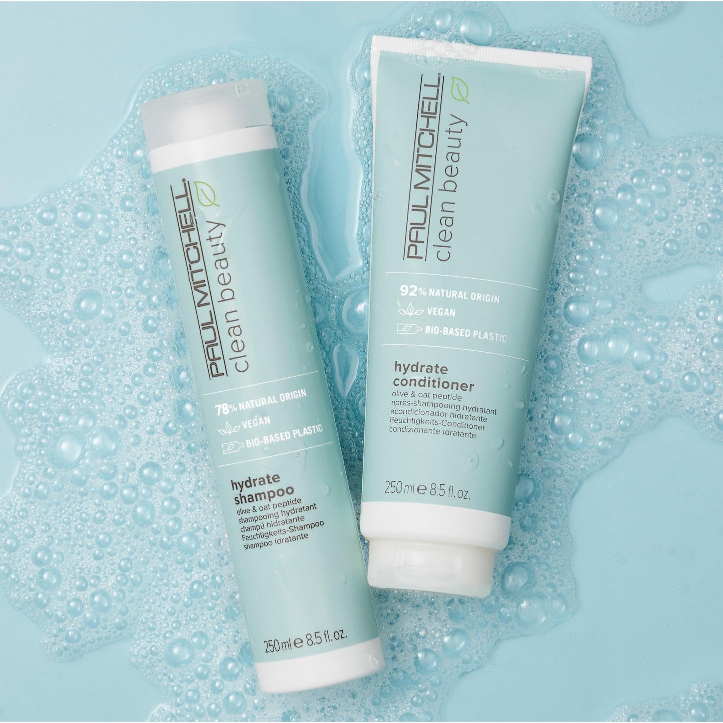 Paul Mitchell Clean Beauty Hydrate Conditioner, Intensely Nourishing Conditioner, Improves Manageability, For Dry Hair