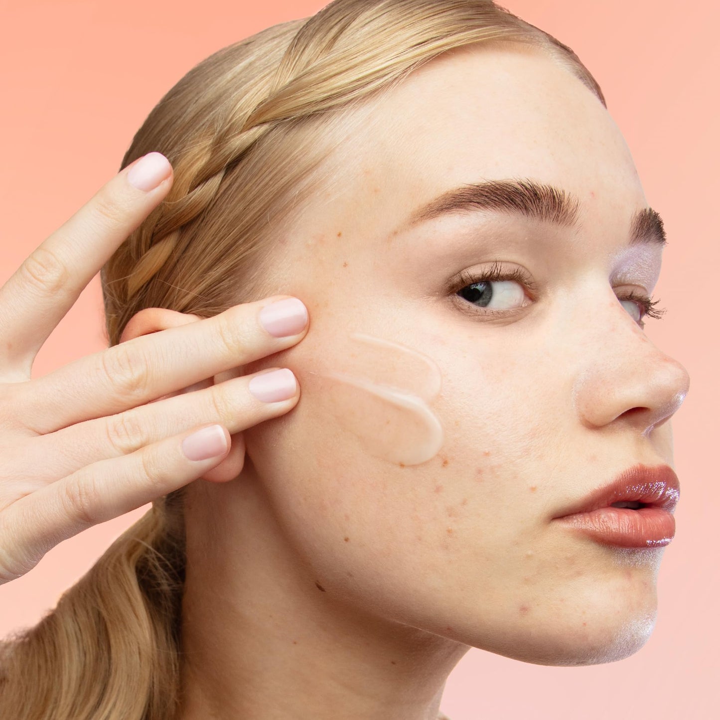 PEACE OUT Acne Gel Moisturizer for Oily Skin, Face Cream for Acne-Prone Skin with 2% Salicylic Acid, Niacinamide and Ceramides, 1.69 fl oz