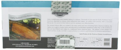 Alaska Smokehouse Smoked Salmon Foil Pack, 32 Ounce
