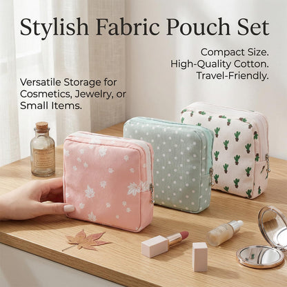 3Pcs Sanitary Napkin Storage Bag, Small Menstrual Period Bag Period Pouch Waterproof, Tampon Organizer Pouch Tampon Pad Holder for Purse, Pad Bags Feminine Care First Periods