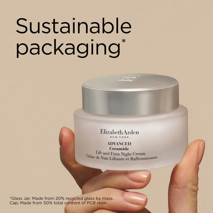 Elizabeth Arden Advanced Ceramide Lift and Firm Face Cream, Hydrating Moisturizer for Day or Night, Infused with Peptides, 1.7 fl oz