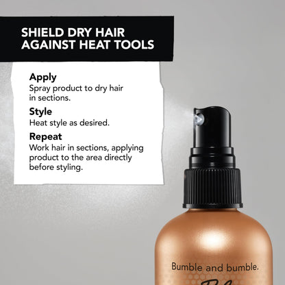 Bumble and bumble. Heat Shield Blow Dry Accelerator Hair Mist | Reduce Blow Dry Time, Anti Frizz, Heat Protection, Smooths | For All Curly, Wavy, Straight Hair Types