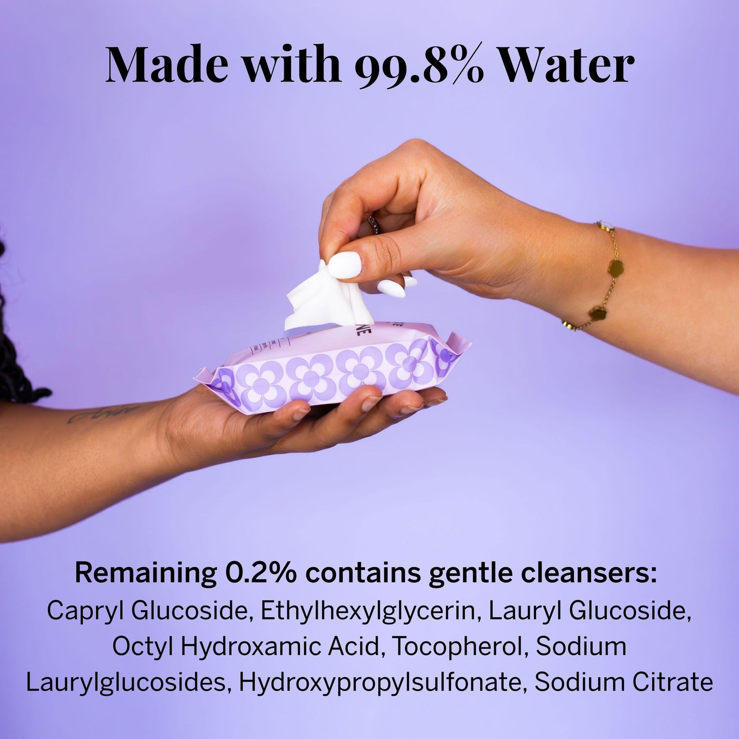 Pixie Feminine Wipes - On The Go Public Bathroom Wipes for Feminine Care - Safe On Period Cups & Menstrual Discs - Biodegradable, Flushable, pH Balanced & Unscented Menstrual Cup Wipes (20 Count)