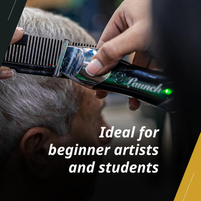 Wahl Professional Launch Trimmer, Cordless Compact 6000 RPM Rotary Motor, Wide Detachable T-Blade, 2 Hour Runtime