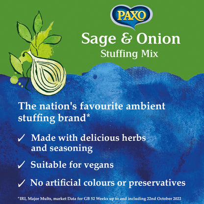 Paxo Sage & Onion Stuffing (340g) - Pack of 2 by Paxo