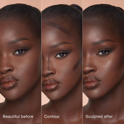 Charlotte Tilbury Hollywood Liquid Contour Wand - Easy-to-Use Contour Stick & Liquid Bronzer for Sculpting & Shaping - Leaves a Natural-Looking Sculpted Finish